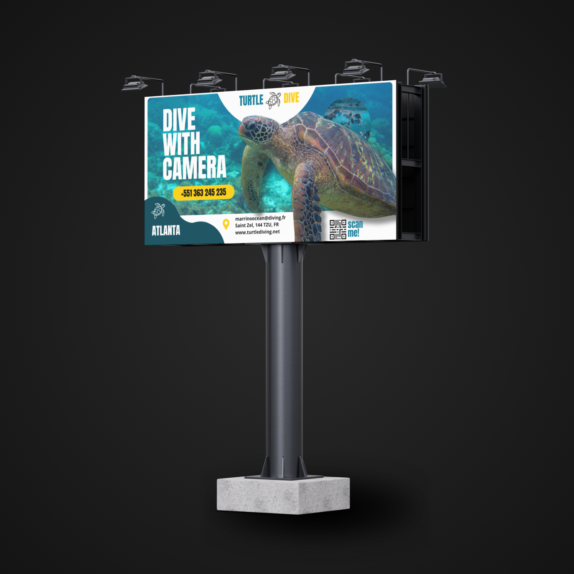 Turtle Dive - Billboard